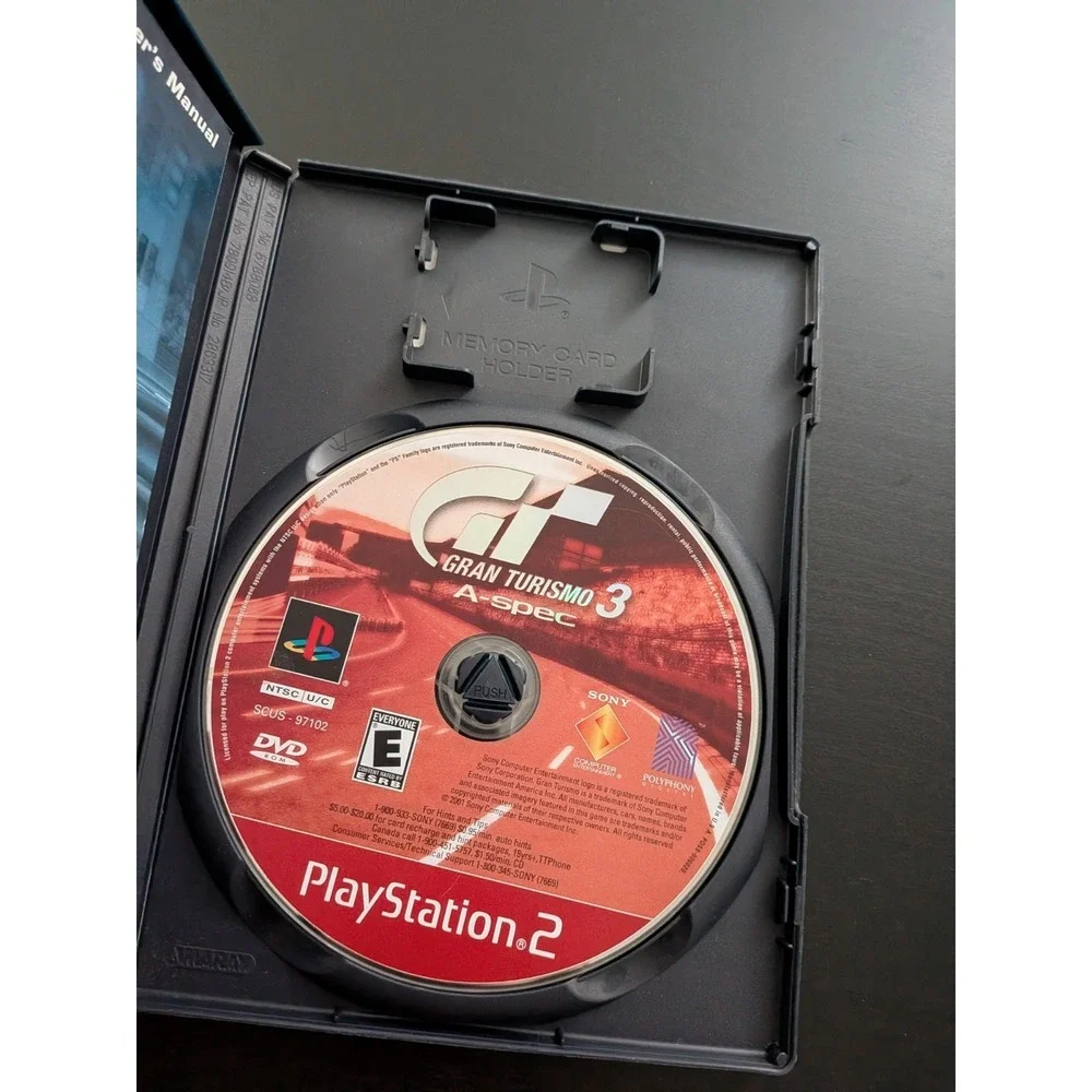 Gran Turismo 3 A-Spec (Sony PlayStation 2) PS2 Greatest Hits CIB Complete Tested
